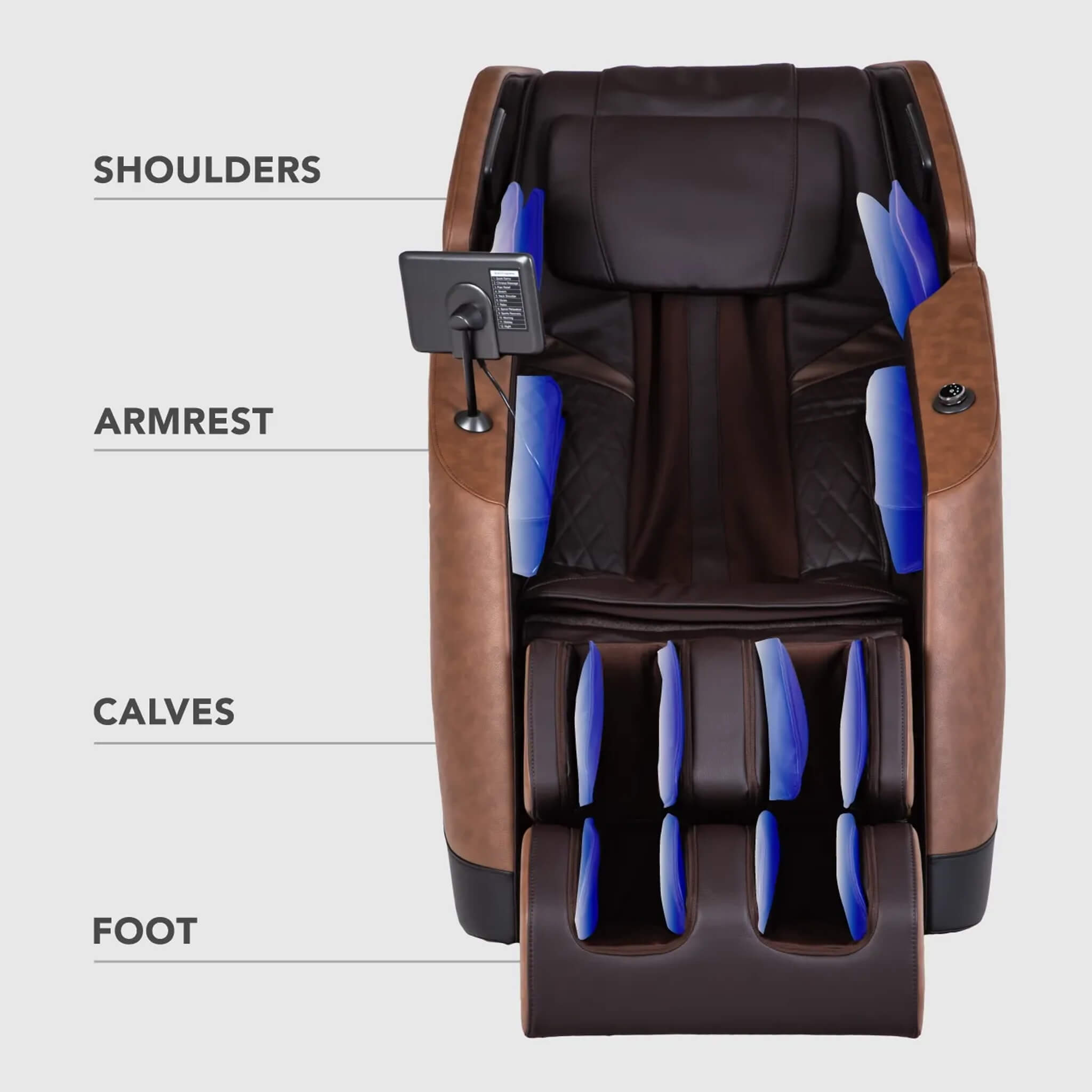 Osaki Ziva 2D Zero Gravity Full Body Massage Chair With Bluetooth Speakers (SAK93806)