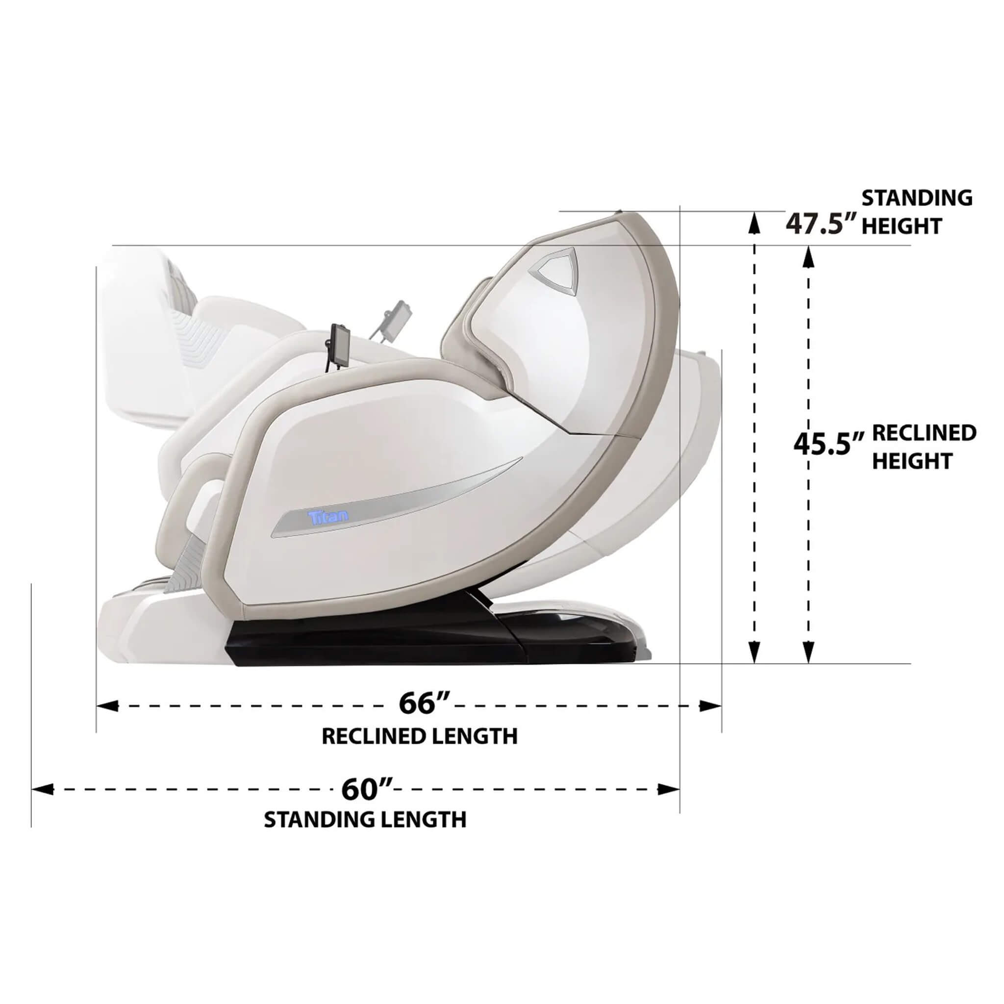 Titan 4D Advent Zero Gravity Massage Chair With Voice Control (SAK58762)