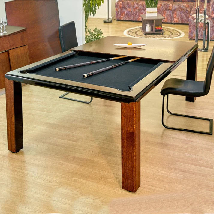 White Billiards Alpha Modern Slate Dining Top Pool Table