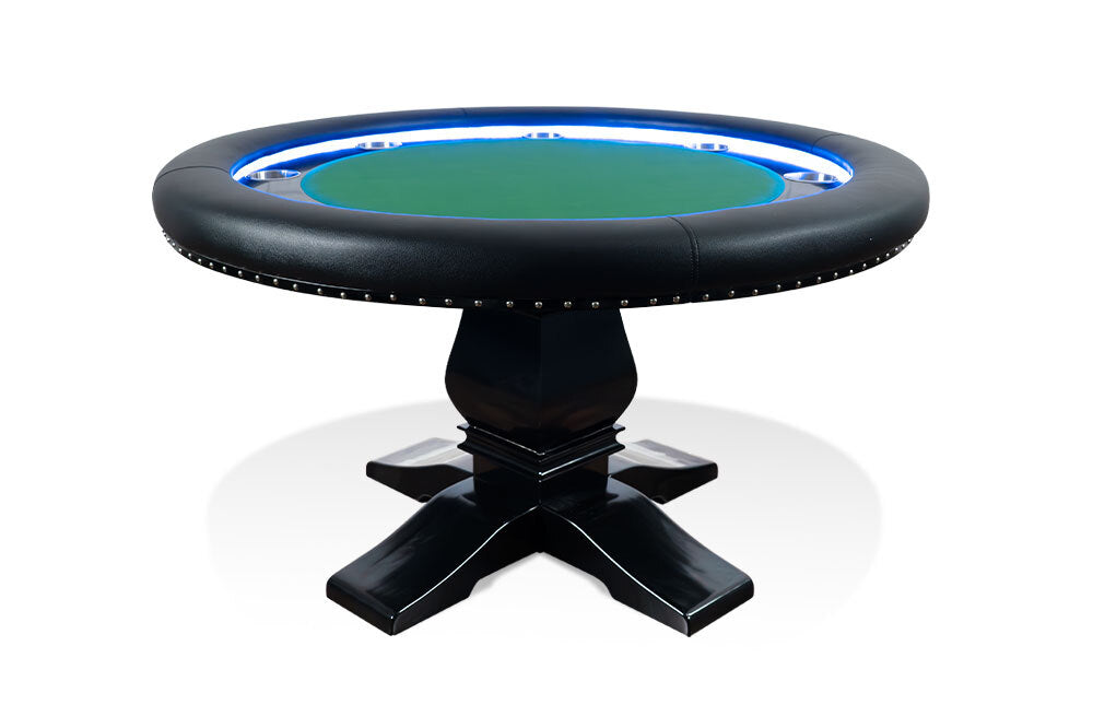 BBO Ginza LED Round Poker Table